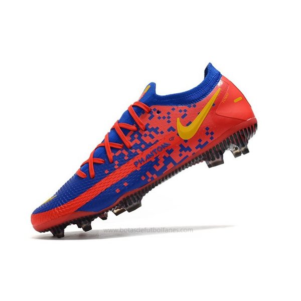 Nike Phantom Gt Elite Fg Azul Rojo Amarillo